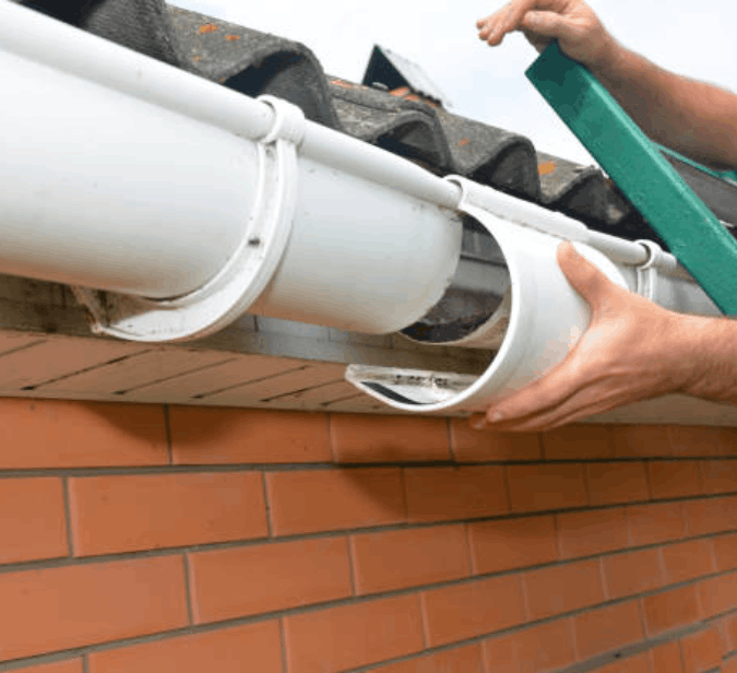 Guttering repairs Worcester service repairing leaking gutters.
