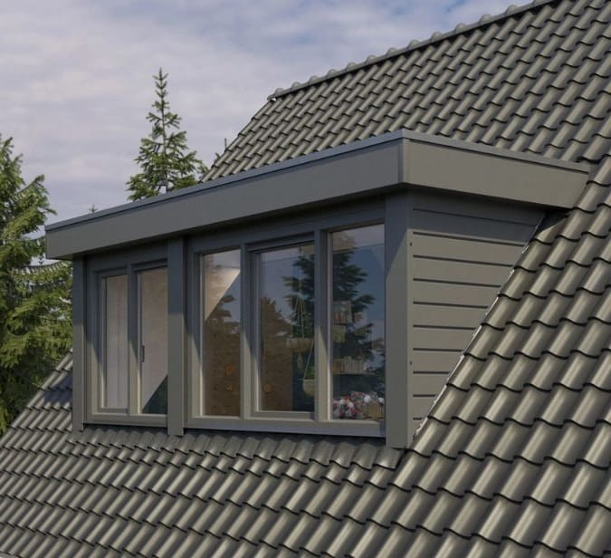 Velux roof window installation in Worcester property