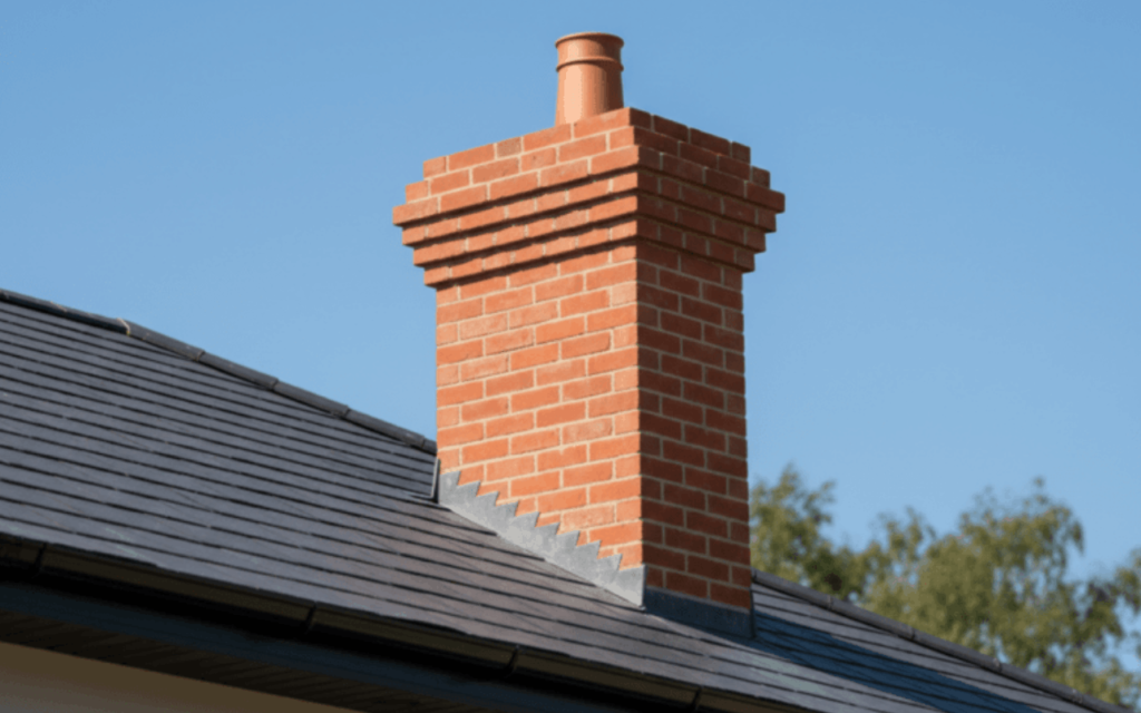 Chimney repairs Worcester fixing damaged chimney.