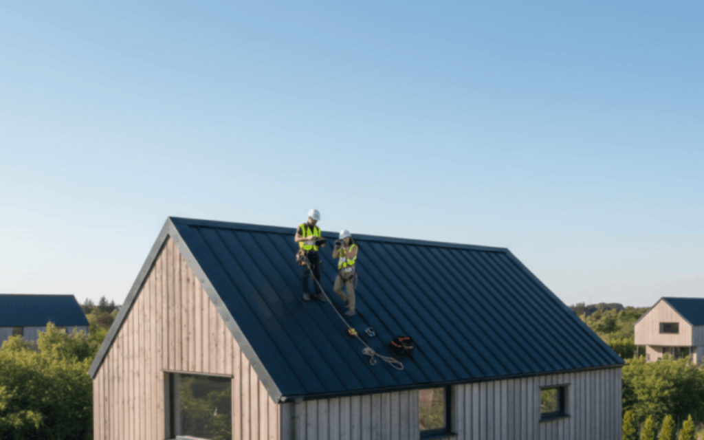 Free roof survey service Worcester for property inspection.