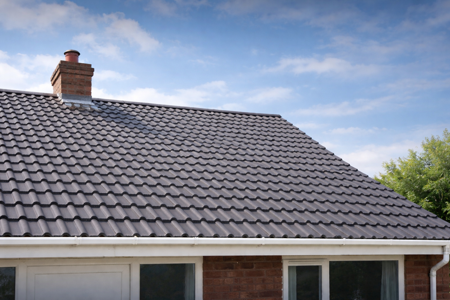 New roof installation cost in the UK for a slate roof in 2026.