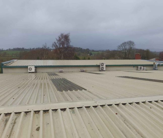 Commercial roofing repairs Worcester fixing roof issues.